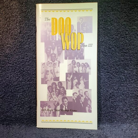 VINTAGE DOO WOP COMPACT DISC BOX SET ( NUMBER 3 ) WITH 101 MUSIC SELECTIONS - Picture 3 of 11